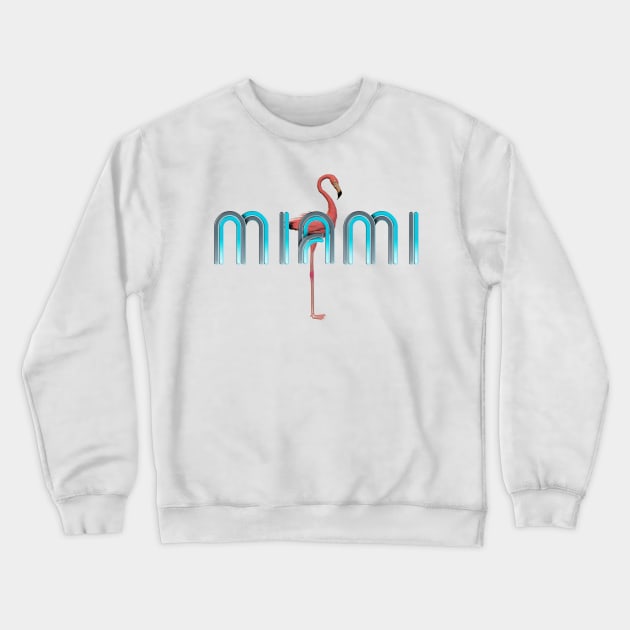 Miami Crewneck Sweatshirt by teepossible